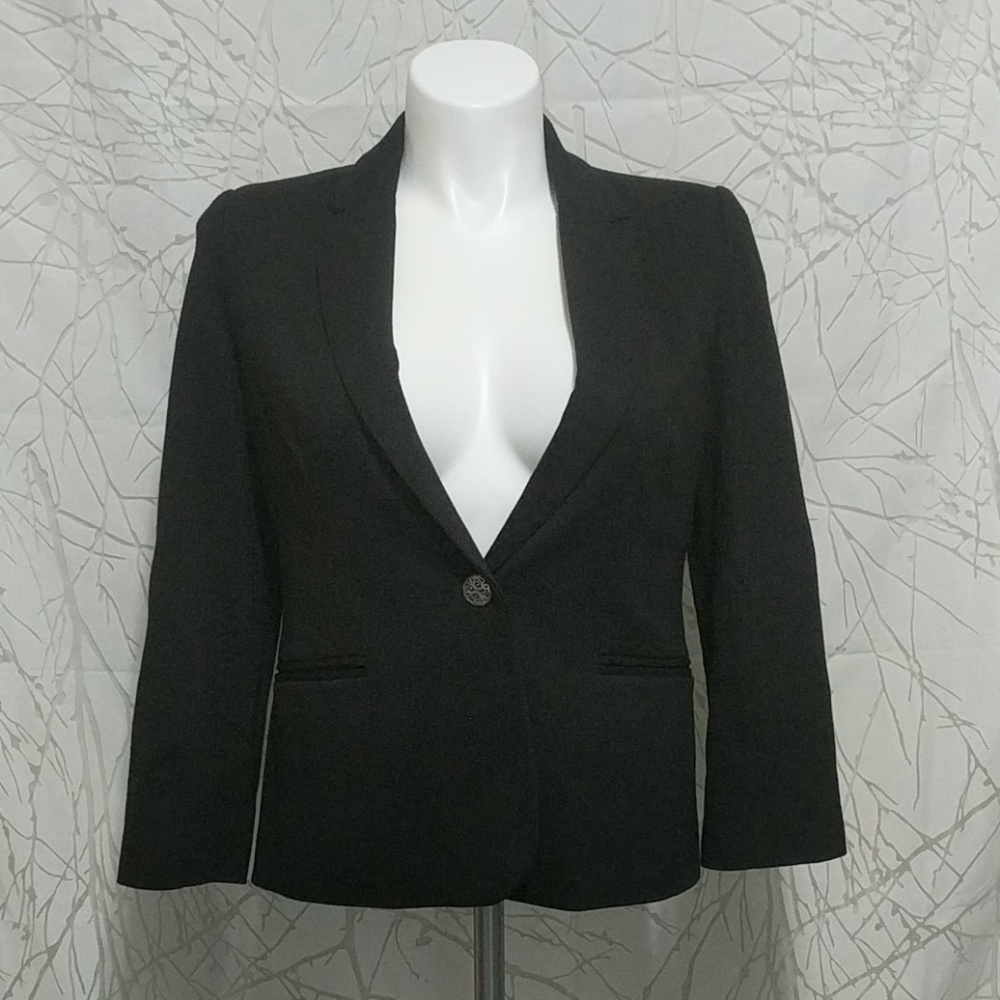 💜Soft black blazer